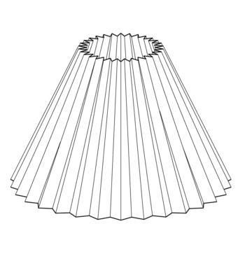 lampshade-pleated-parchment